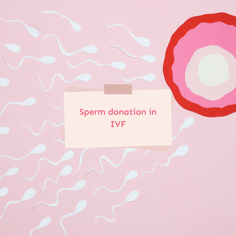 Sperm donation in IVF