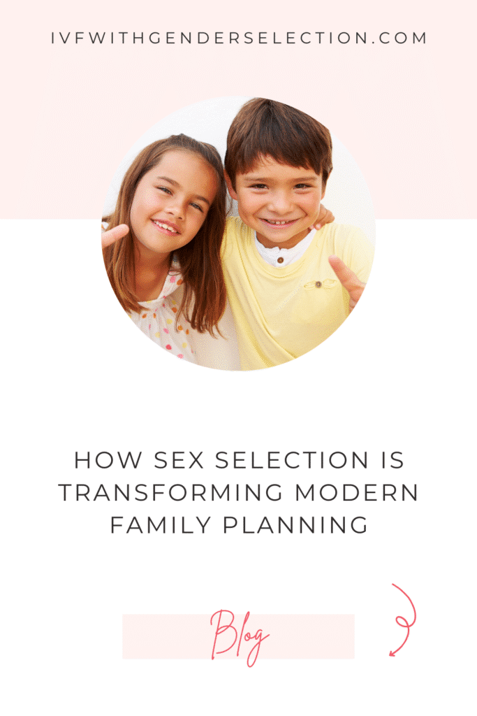 Family Planning with sex selection
