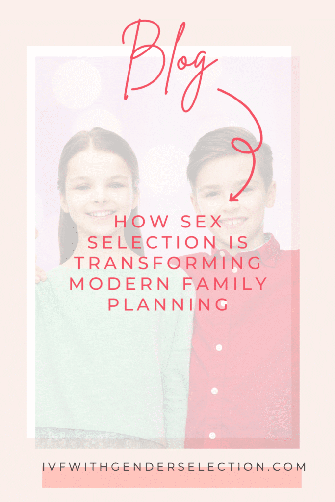 Family Planning with sex selection