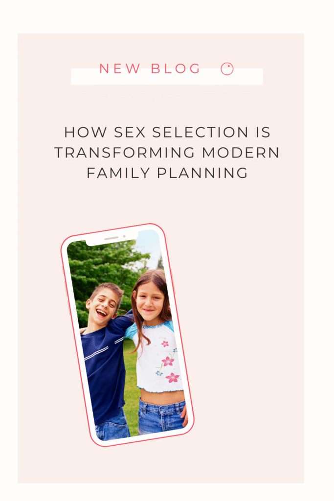 Family Planning with sex selection